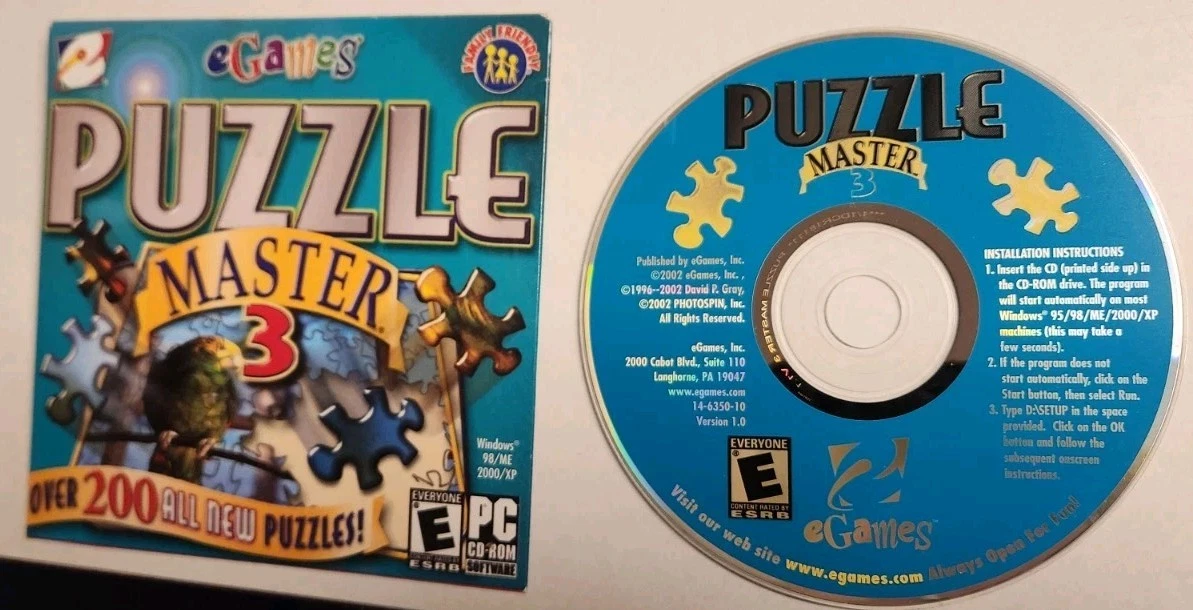 パズルマスター3 Windows98/Me/2000/XP PCゲーム パズルマスター3 Windows98/Me/2000/XP PCゲーム パズルマスター3