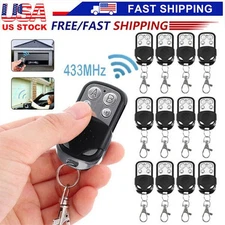 Universal Cloning Electric Gate Door Garage Remote Control Key Fob 433mhz Cloner