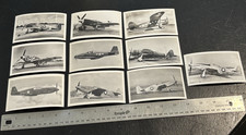 Lot of 10 Vintage 1940s AEROPLANE PHOTO SUPPLY WWII Era Aircraft Photos 5