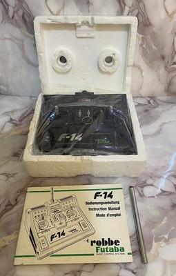 Rare Robbe Futaba F-14 40 MHz Radio Control Systems Excellent **UNTESTED READ**