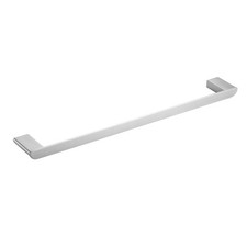 Brushed Stainless Steel Towel Bar Heavy Duty Wall Mount Single Rod Holder