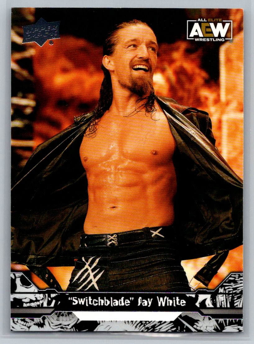 "Switchblade" Jay White 2023 Upper Deck AEW #64 RC