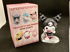 Sanrio Hello Kitty and Friends Pink Party Kuromi Plastic Figurine Boxed