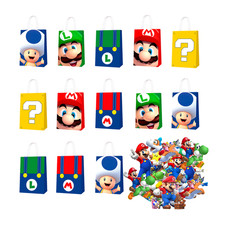 Super Mario Party Decoration Super Mario Party Favors Set Loot Bags Gift Bags