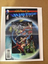 Justice League: Futures End #1 DC comics One Shot (2014) New 52! Lenticular