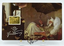 Lingot de pièce d'or 999 Le pauvre poète de Spitzweg 1/1000 oz 3000 francs Tchad