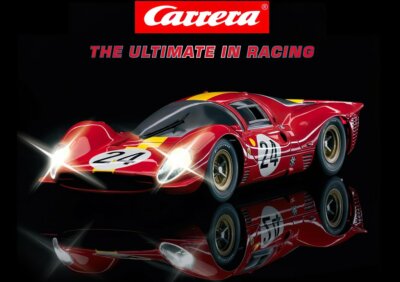 Carrera Poster Sportwagen Classic Rot