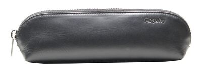 Esquire New Silk Pencil Case Schlampermäppchen Mäppchen Black schwarz Neu