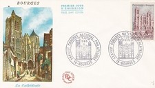 FRANCE 1965 FDC CATHEDRALE DE BOURGES  YT 1453