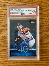 Goose Gossage Richard 2015 Topps Free Agent 40 Signed Card Auto PSA RARE A