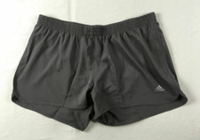 NWT Women's Gray adidas Athletic Shorts Size XL 3"