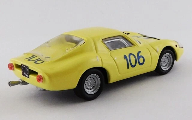  ABARTH 1300 OT - Targa Florio 1968 - Virgilio / Panepinto 1/43  9770 BEST - Immagine 2 di 2