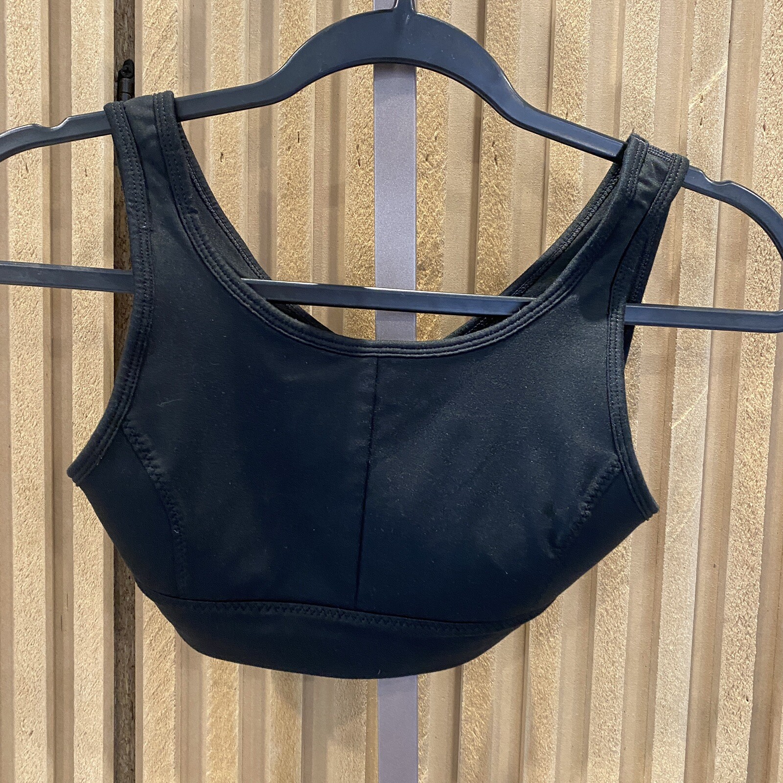 Nike Sports Bra Women’s M Black Activewear Swoosh-image