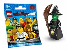 Lego Minifigure Series 2 8684 Sealed Witch Broomstick Evil Witch Hat Retired NIP