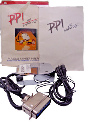 COMMODORE 64/128 & VIC/VC-20 -- PARALLEL PRINTER INTERFACE (DATA SHARE INC.)