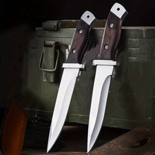 -B-Ware- Jagdmesser / Bowiemesser Outdoor Camping Angel Messer Rostfrei