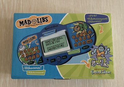 Mad Libs electronic handheld game