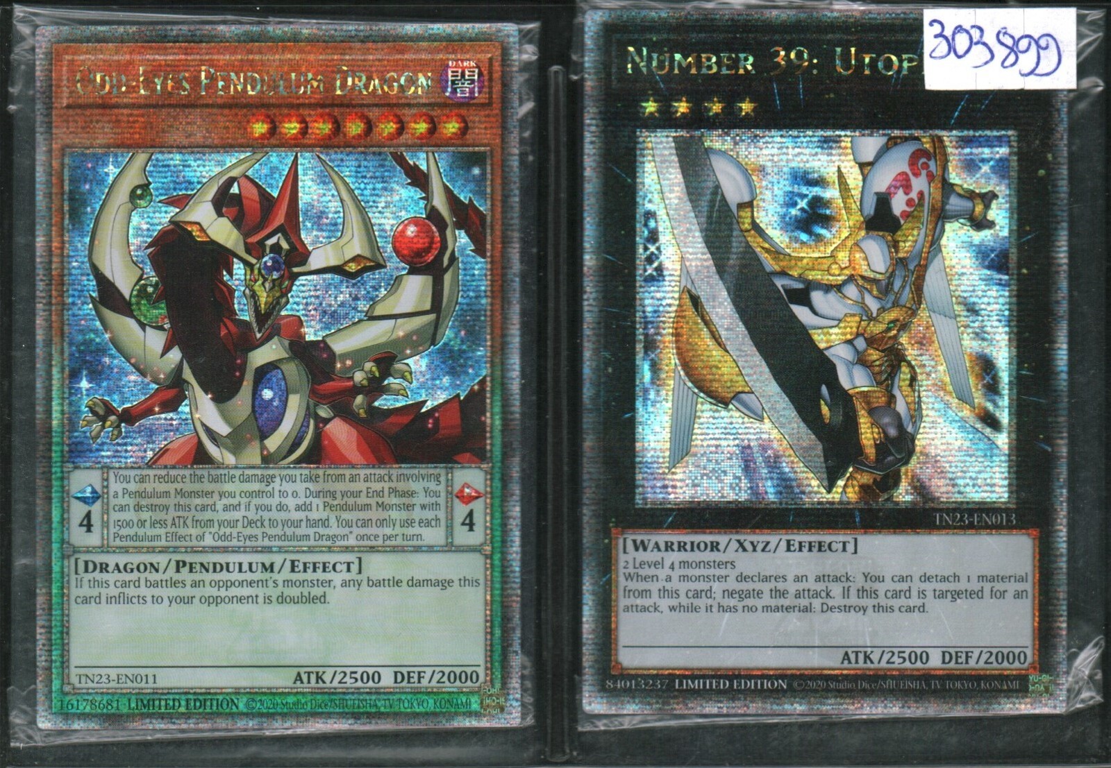2023 Yu-Gi-Oh! TCG 25th Anniversary Tin: Dueling Heroes TN23 Lot of 2 (303899)
