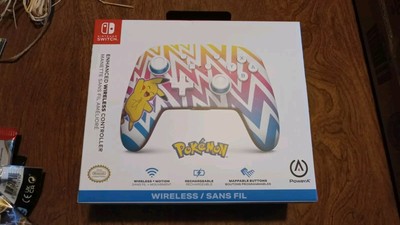 Nintendo Switch Power A Vibrant Pikachu Pokemon Wireless Controller