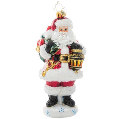 Christopher Radko A Trusted Guide Glass Christmas Ornament 1020998