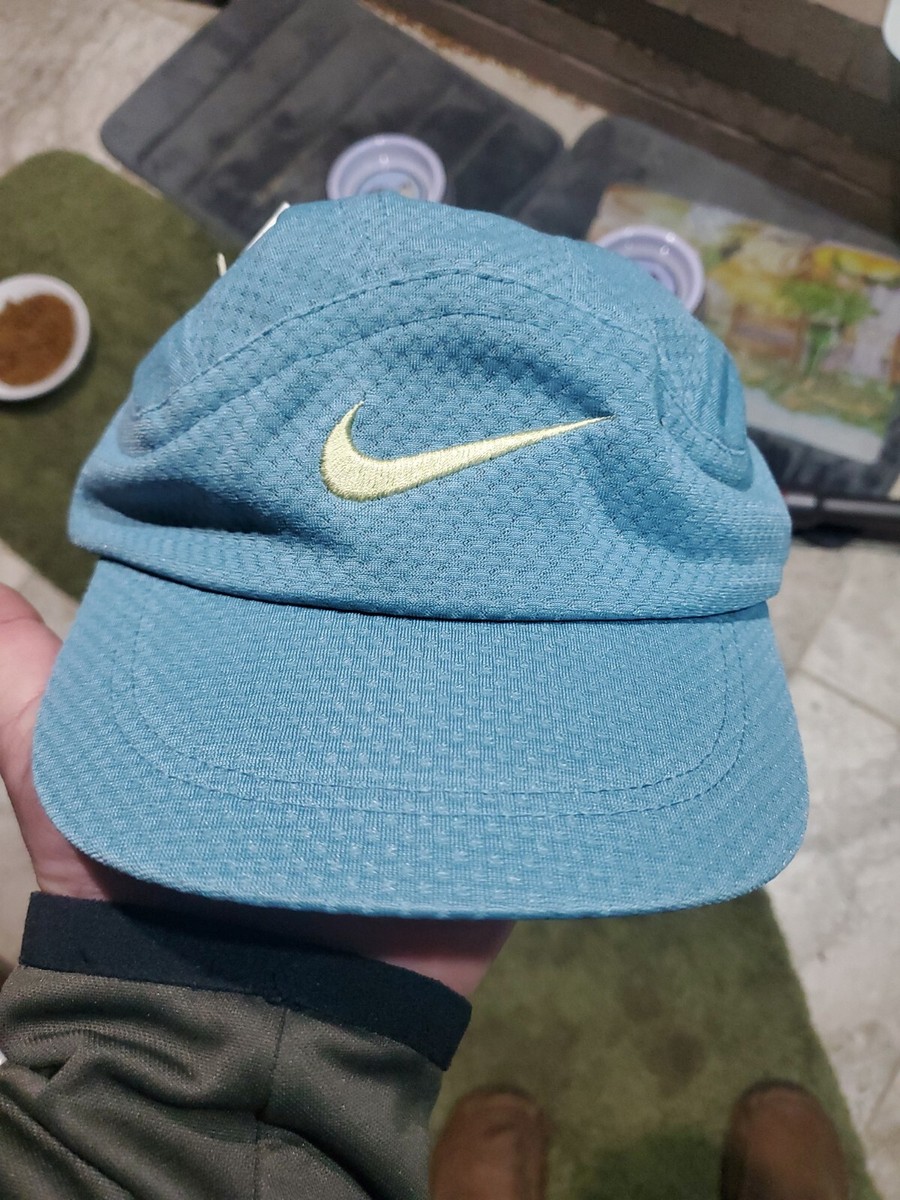 Vintage Nike Tailwind Hat Light Blue Tennis Running Mesh Panel Deadstock  NOS