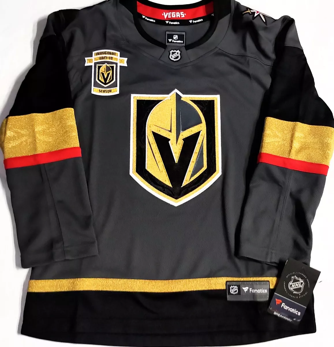 Las Vegas Golden Knights Hockey Jersey - Size Large - 2017 inaugural S