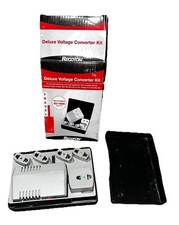 Vintage Converter Kit Recoton ADF1650 Travel Deluxe Voltage Complete In Box