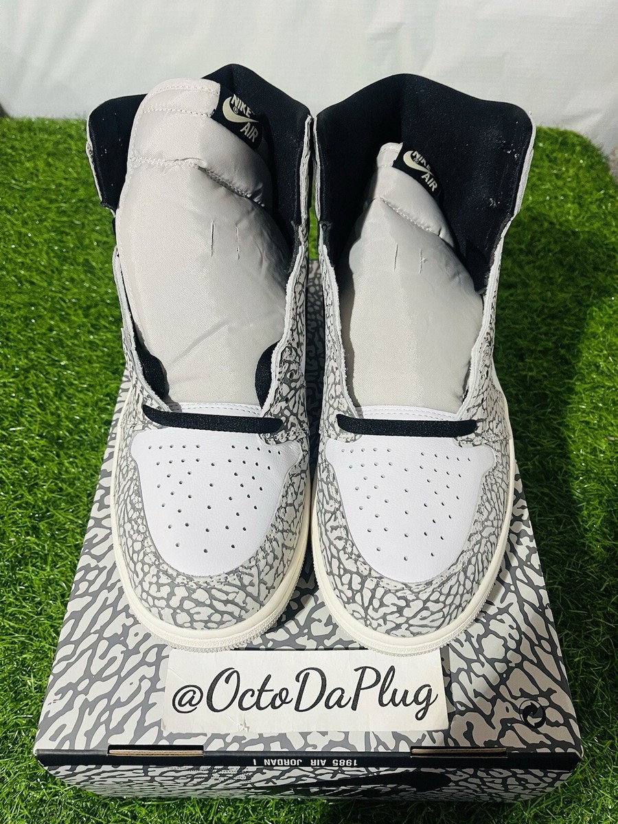 靴 NikeAirJordan 1 HighOG White Cement 29.0 2023 Air Jordan 1 High OG White Cement Review - Too Much Cement