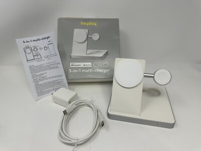 Heyday 3-in-1 Multi Charger For Magsafe Apple Products iPhone Watch ...