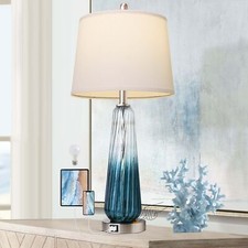 Table Lamps for Living Room with Touch Control, 3-Way Dimmable Bedside Lamps ...