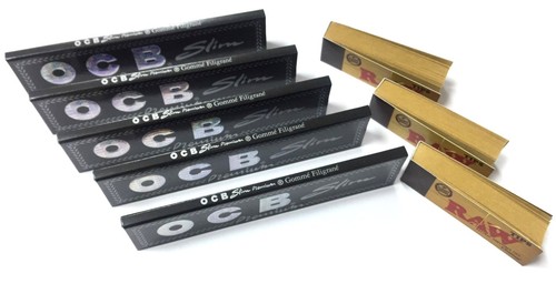 OCB KINGSIZE SLIM TIPS (EUROPEAN PACK) CIGARETTE PAPER 24 PER BOX - Empire Smoke - Foto 5