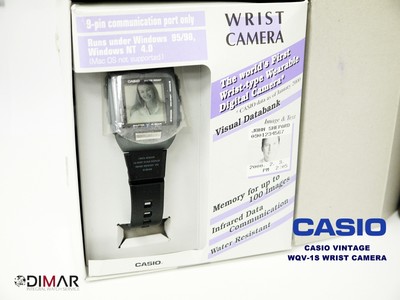 Casio Vintage Collection Wqv 1 Wrist Camera Visual Databank Ebay