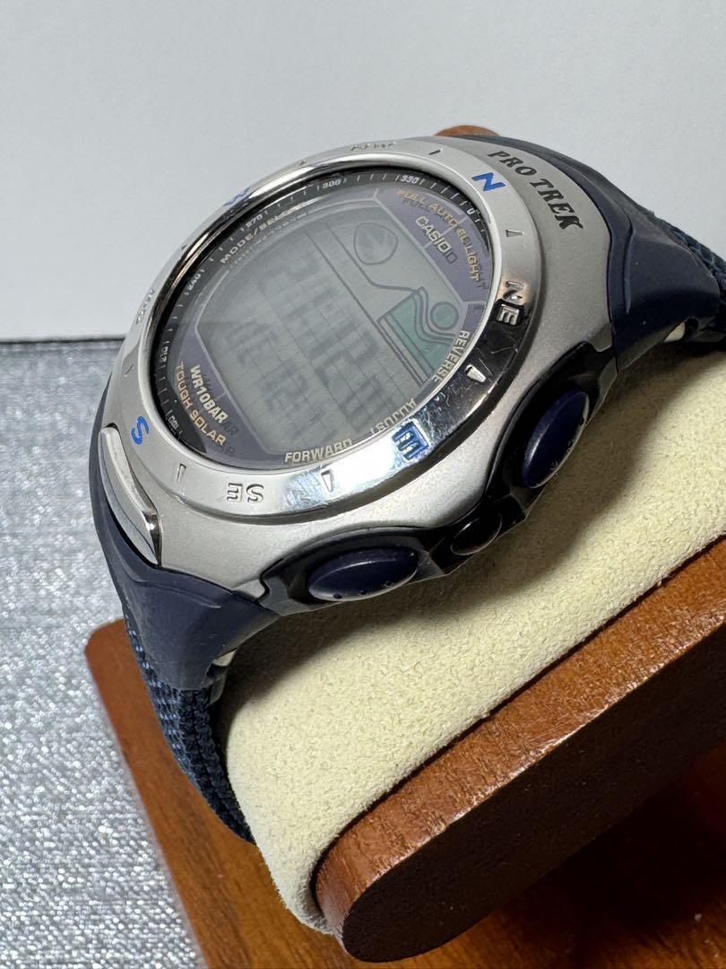 美品 カシオ　プロトレックPRS-200 ソーラー電池交換済み ヴィンテージ PRO TREK - 美品 カシオ プロトレックPRS-200 ソーラー電池交換