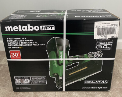 Metabo HPT NR1890DC 18V 3-1/2 Cordless Brushless Paper