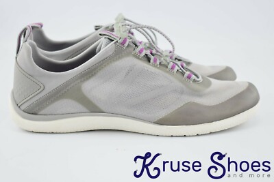 Lands End Womens Water Shoes Silver Size