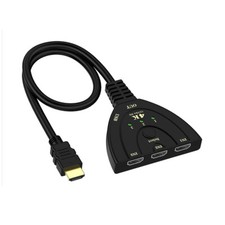 4K 2K 30Hz 3D 3 Input 1 Output Mini 3 Port HDMI-Compatible Switcher for PS3 PS4