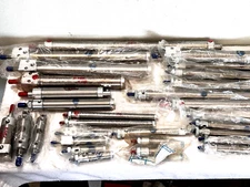 Lot Of 29 NEW Bimba Stainless Pneumatic Cylinders - Various sizes listed below