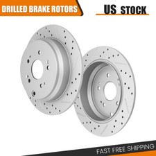 Rear Disc Brake Rotors Set for 2007 2008 - 2018 Acura RDX 2005 - 2016 Honda CR-V