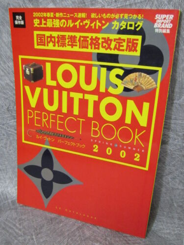 LOUIS VUITTON Perfect Book 2002 Spring Summer Catalog Pictorial Book Japan 77 - Picture 1 of 8