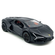 1:32 2023 Lamborghini Revuelto Modelo Coche de Juguete Diecast Vehículo de Juguete Metal Negro