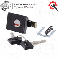 Verriegelung Schwarz Topcase Piaggio Vespa Px 125 150 200 Scheibenbremse