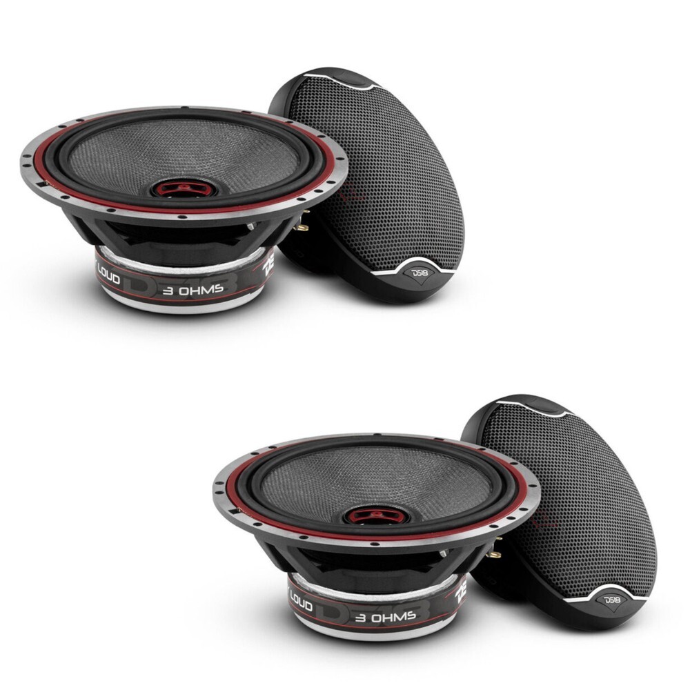 2 пары DS18 EXL-SQ65 480 Вт RMS 65 Двухполосные коаксиальные динамики 5639000₽