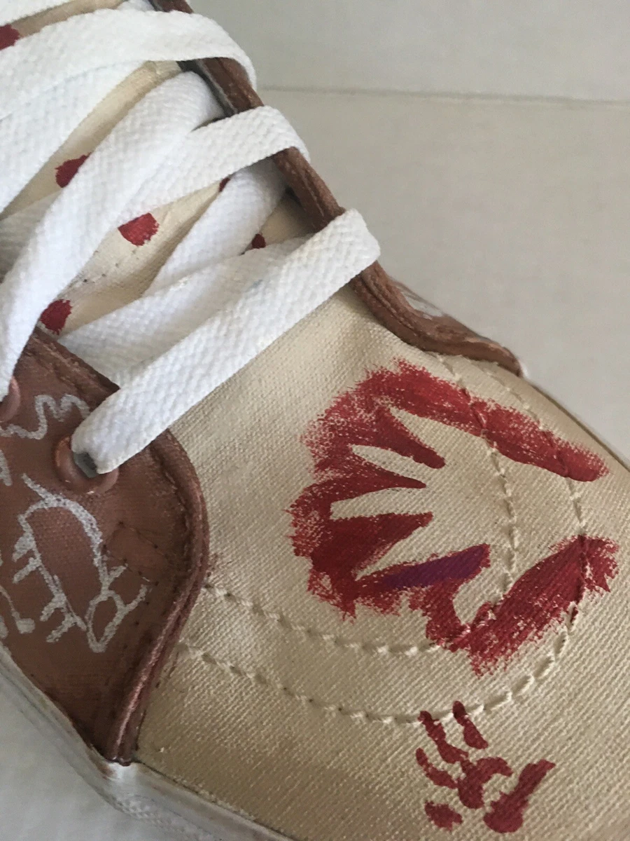 Painting hotsell suede vans