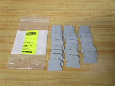 Phoenix Contact D-UT 2.5-10 End Cover DUT2510 3047028 (Pack of 27)