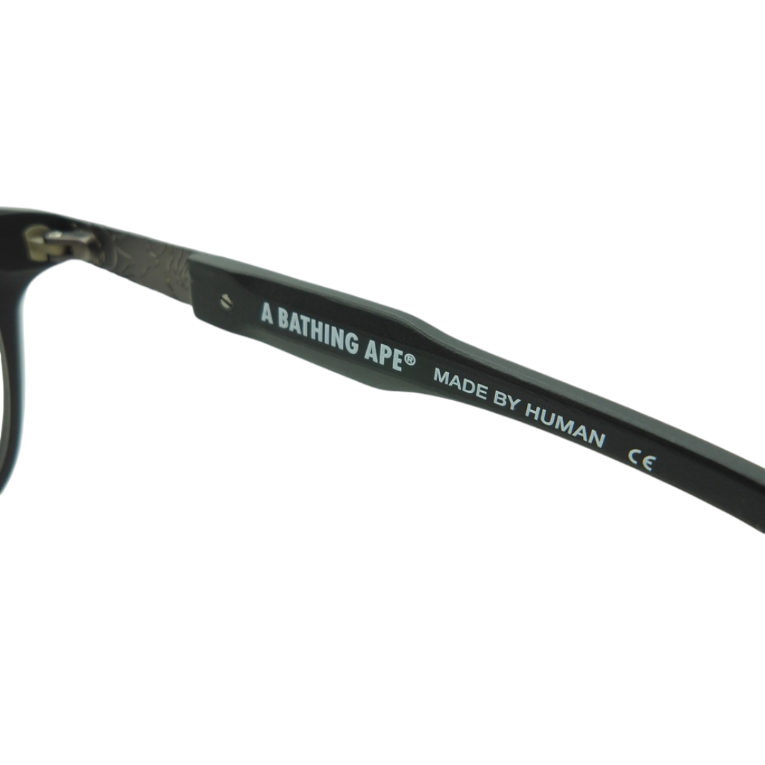 USED A BATHING APE SHALL NEVER KILLAPE SUNGLASSES EXCELLENT R-863B  