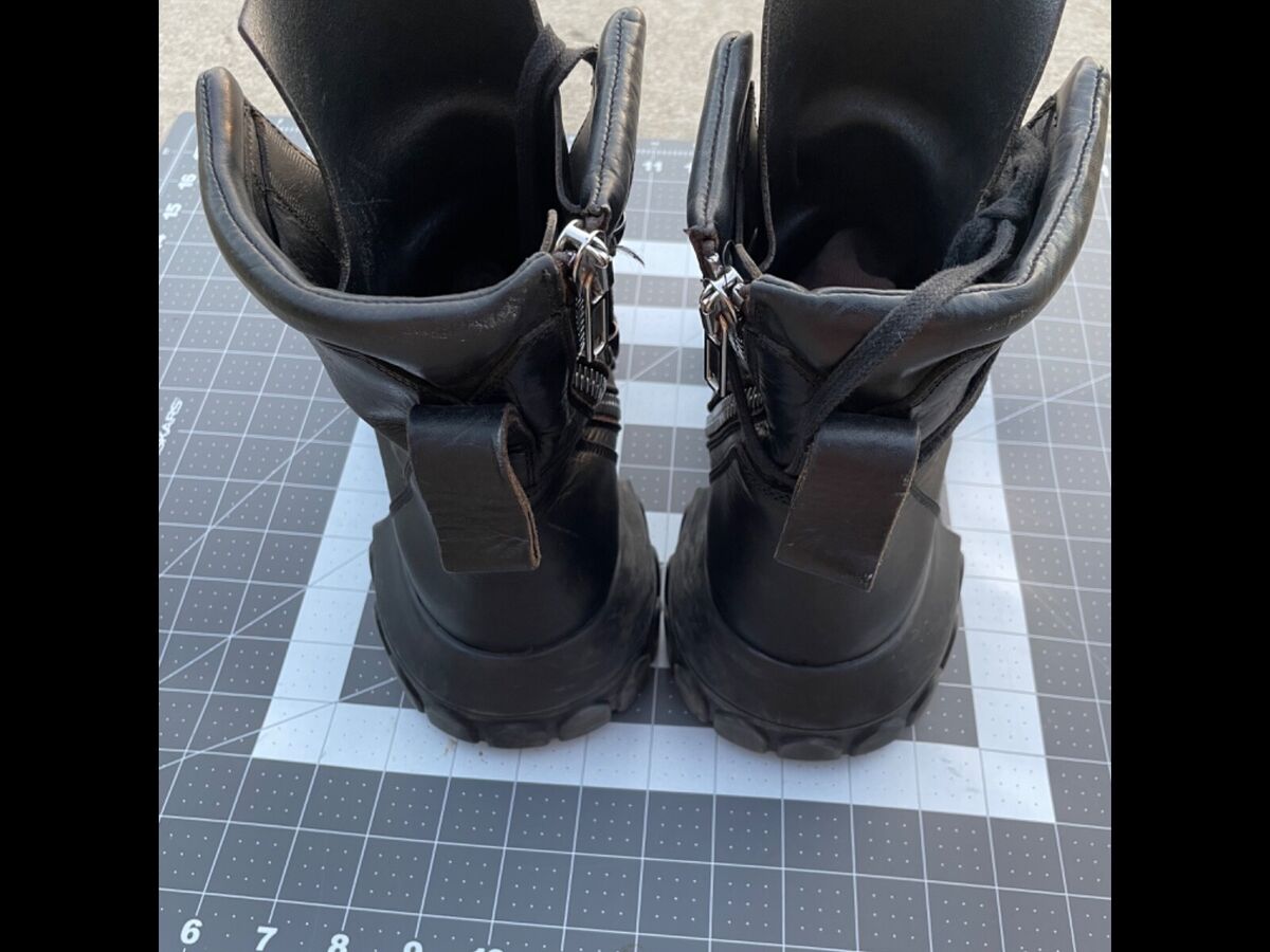 Rick Owens SS2018 “Dirt” Pentagram Hiking Boots | eBay Rick Owens SS2018 “Dirt” Pentagram Hiking Boots | eBay