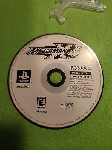 Mega Man X4 Sony PlayStation 1 PS1- Disc Only & Tested