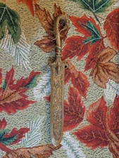 Antique Brass Bronze Dragon and DemiGods Letter Opener