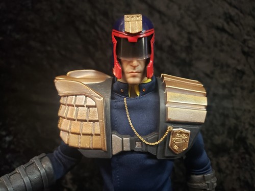 Xensation Judge Dredd Sylvester Stallone 1/6 Figure READ BROKEN BELT INCOMPLETE