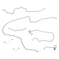 1978-80 Chevrolet Z28 Only Camaro Power Disc Brake Line Set Lines Tube Stainless